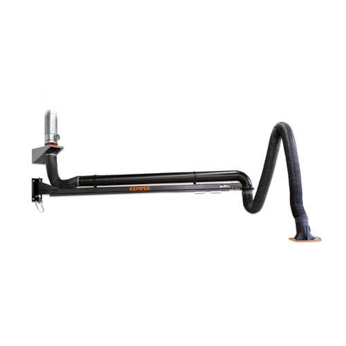 Bras d'aspiration fixe - 79 205 - KEMPER - flexible / de fumée