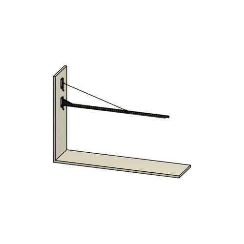 Bras pivotant à hauteur variable - 70 700 255 - KEMPER
