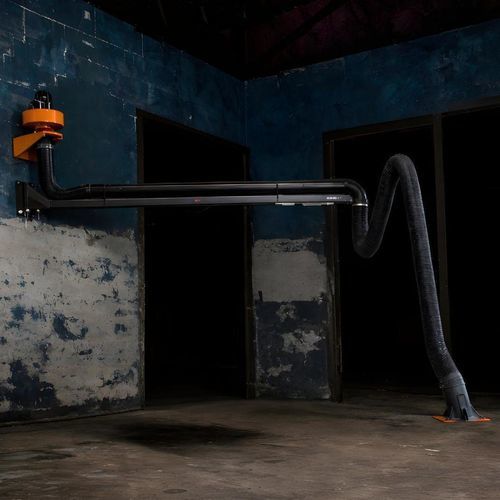 Bras d'aspiration fixe - 792052031 - KEMPER - flexible / rigide / pour poussière