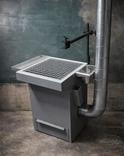 Table de soudage en acier doux - 95049109 - KEMPER - aspirante / avec filtre