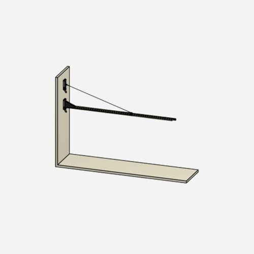 Bras pivotant à hauteur variable - 70700250 - KEMPER