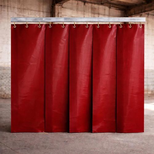 Rideau à laniéres souple - 70250400 - KEMPER - en PVC / coulissant