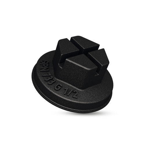 Capuchon rond - GPN 733 series - Pöppelmann - en plastique / de protection / souple