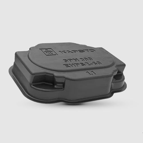 Capuchon rectangulaire - GPN 390 Type B - Pöppelmann - en plastique / de protection / de protection