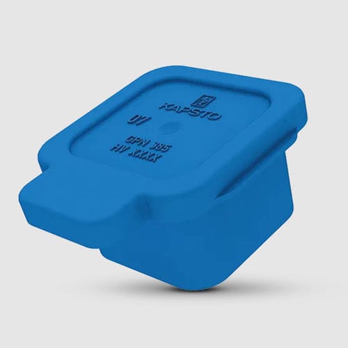 Capuchon rectangulaire - GPN 395 Type D - Pöppelmann - en plastique / de protection