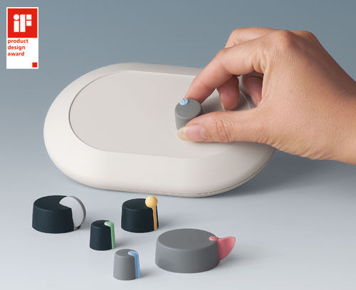 Bouton moleté - Top-Knobs - OKW Odenwälder Kunststoffwerke Gehäusesysteme GmbH - tournant / ergonomique