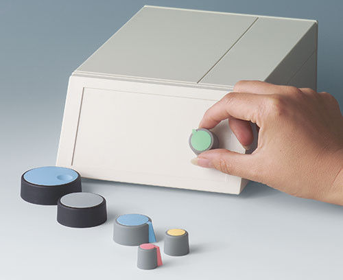 Bouton moleté - COM-KNOBS - OKW Odenwälder Kunststoffwerke Gehäusesysteme GmbH - en métal / tournant / ergonomique