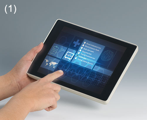 Boîtier pour tablette PC - INTERFACE-TERMINAL - OKW Odenwälder Kunststoffwerke Gehäusesysteme GmbH - d'intérieur / pour écrans / médical