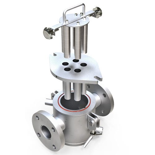 Filtre à liquide - Magnetic filter, double walled, SFHD series - Goudsmit Magnetics BV - à tamis / magnétique / pour l'industrie agroalimentaire