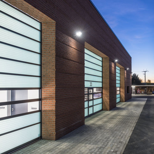 Porte sectionnelle - SECTIOLITE&reg; - Butzbach GmbH Industrietore - en acier inoxydable / en aluminium / en acier