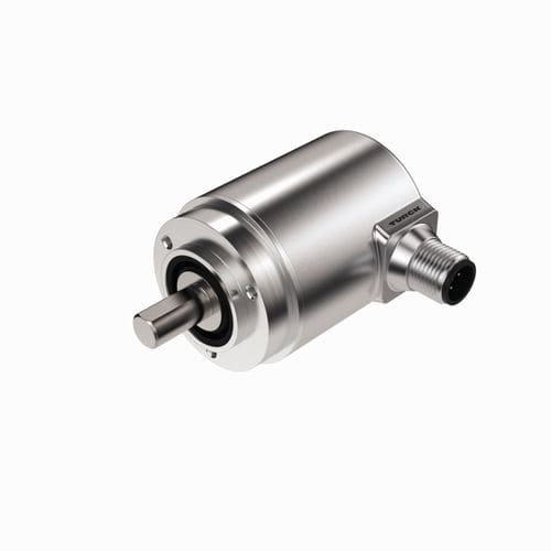 Codeur rotatif absolu - REM-190S10C-IOL32B-H1141 - TURCK - magnétique / à bride / connecteur M12