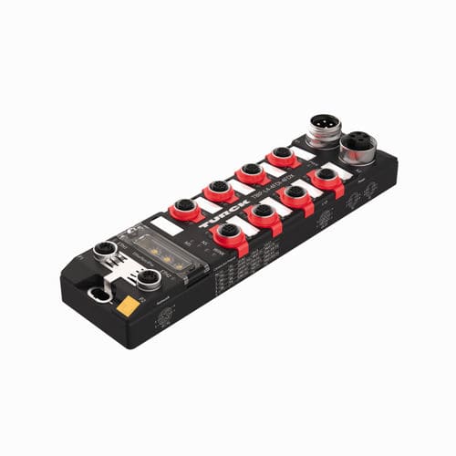 Module E/S numérique - TBIP-L4-4FDI-4FDX - TURCK - Ethernet / EtherNet/IP / bus de terrain