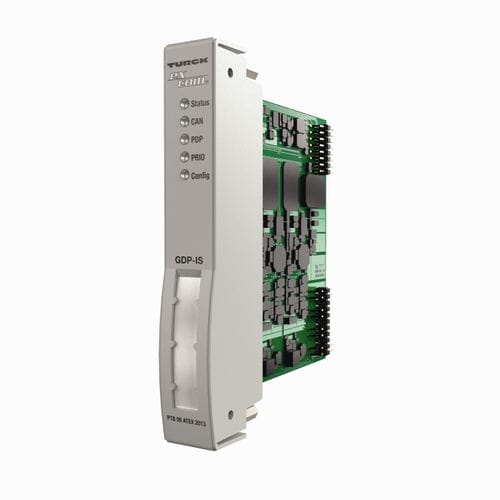 Système d’entrées/sorties bus de terrain - GDP-IS/FW2.3 - TURCK - PROFIBUS-DP / PROFIBUS / de réseau