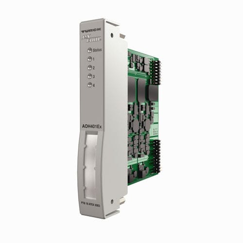 Système d’entrées/sorties analogique - AOH401EX - TURCK - Modbus / PROFIBUS-DP / HART