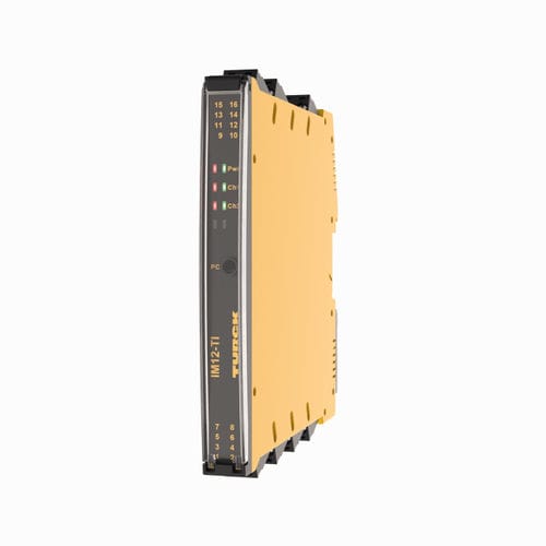 Amplificateur de signal - IM12-TI02-2TCURTDR-2I-CPR/24VDC/CC - TURCK - de puissance / de tension / de mesure