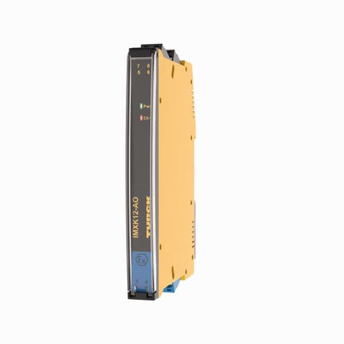 Conditionneur de signal analogique - IMXK12-AO01-1I-1I-H0/24VDC - TURCK - sur rail DIN / pour transducteur piézoélectrique