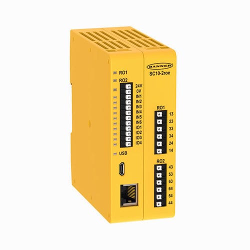 Automate programmable entrées - SC10-2ROE - TURCK - sorties / ProfiNet / Modbus