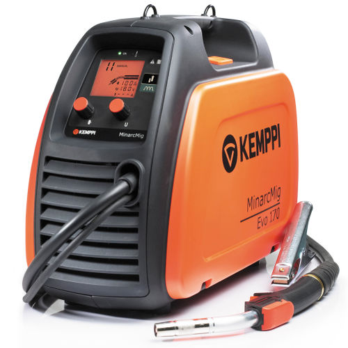 Poste à souder MIG-MAG - MinarcMig Evo 170 - KEMPPI - monophasé / portable / avec dévidoir de fil séparé