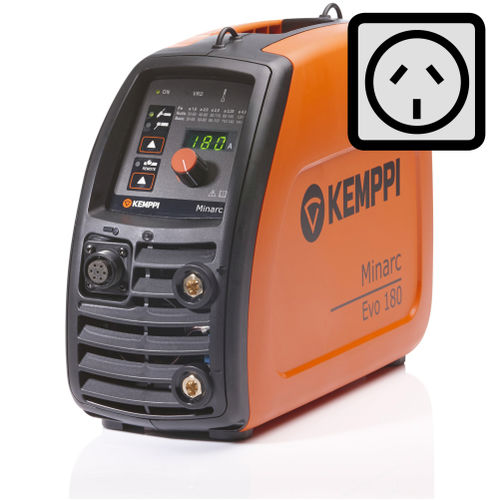 Poste à souder MMA - Minarc Evo 180 AU - KEMPPI - monophasé / avec écran intégré