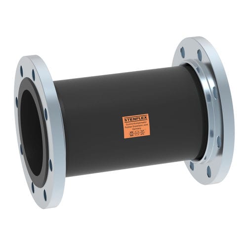 Compensateur de dilatation en caoutchouc - E - STENFLEX Rudolf Stender GmbH - rond / à bride / pour l'eau