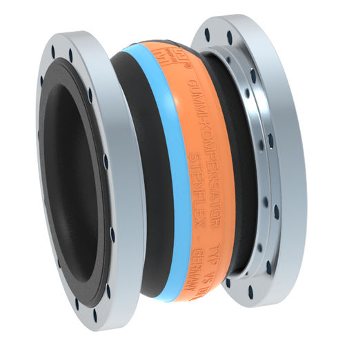 Compensateur de dilatation en caoutchouc - VS-1 - STENFLEX Rudolf Stender GmbH - rond / à bride / axial
