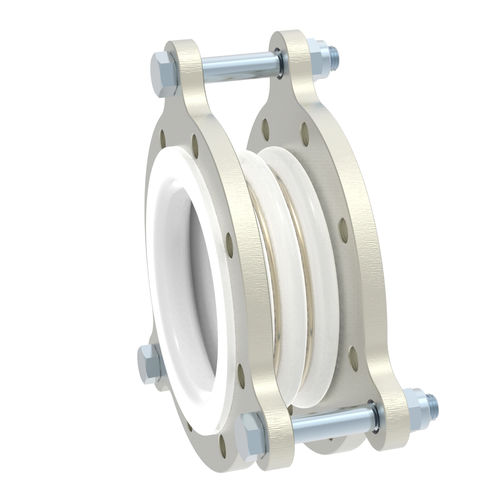 Compensateur de dilatation en PTFE - P-1 - STENFLEX Rudolf Stender GmbH - rond / à bride / axial