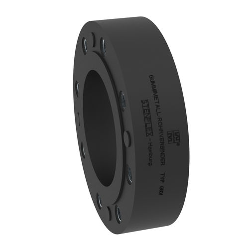Connecteur de tube rond - GRV - STENFLEX Rudolf Stender GmbH - en métal / en élastomère / antivibratoire