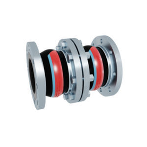 Compensateur de dilatation en caoutchouc - AS-1D  - STENFLEX Rudolf Stender GmbH - rond / à bride / axial