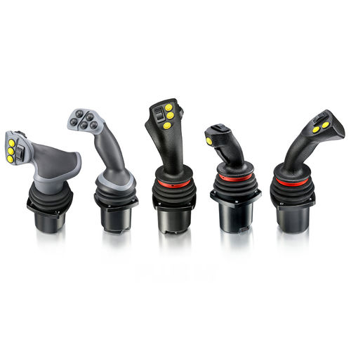 Joystick analogique - JS1-H series - Danfoss Power Solutions - à effet Hall / switch / robuste