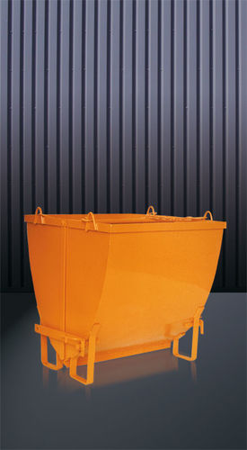 Benne à terre et à gravats en métal - 1043 series - Eichinger Equipement - à chaîne