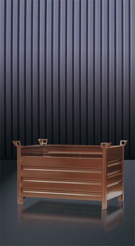 Palette en métal - 1316 series - Eichinger Equipement - Euro / de stockage / gerbable