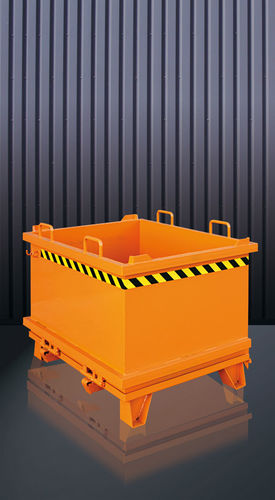 Conteneur à déchets en acier - 2032 series - Eichinger Equipement - pour déchets urbains / ouvert