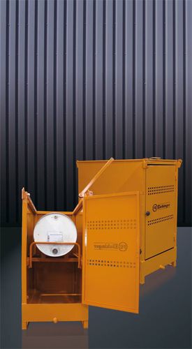 Bac de rétention pour podium de lavage de bennes - 3030 series - Eichinger Equipement - acier / rigide