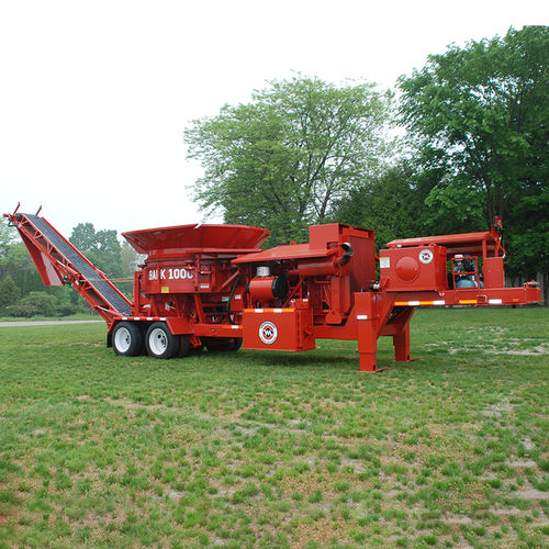 Broyeur pour le bois - 1000 - Morbark, Inc. - à tambour rotatif / horizontal / de grande puissance