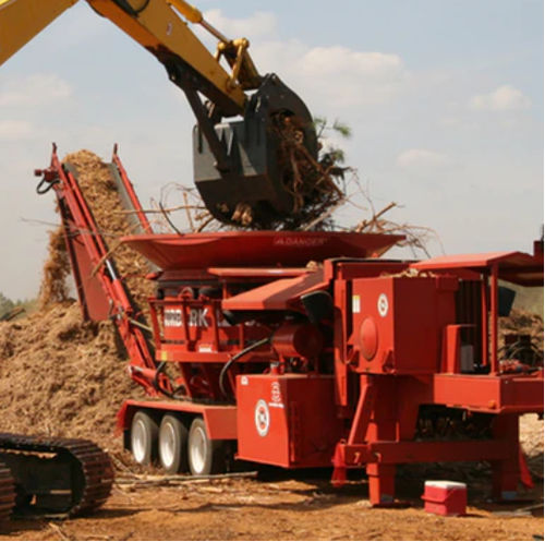 Broyeur de branches sur remorque - 1200XL - Morbark, Inc.