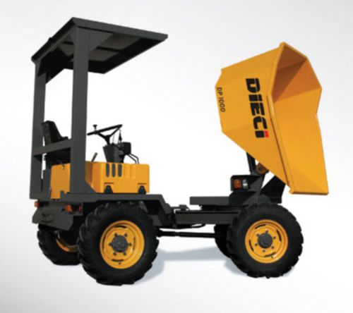 Dumper sur pneus - DP1000 PA - DIECI S.r.l. - diesel / à déchargement frontal / autochargeuse