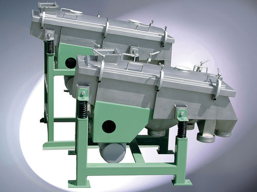Crible vibrant linéaire - G series - Vibra Schultheis - pour produits en vrac / en acier inoxydable