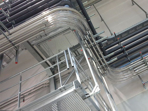 Pipeline en aluminium - Koch-Technik, Werner Koch Maschinentechnik GmbH - en acier inoxydable
