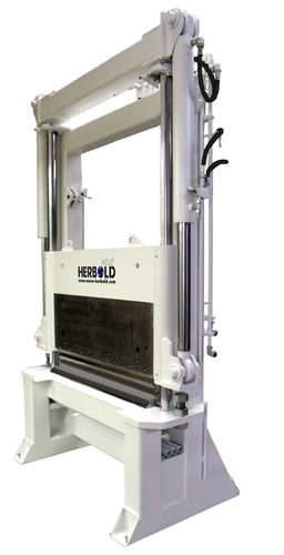 Cisaille hydraulique - GS series - NEUE HERBOLD Maschinen-u. Anlagenbau GmbH - pour le plastique / guillotine