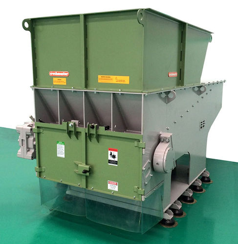Déchiqueteur primaire - Crushmaster Q 80 - ZERMA Europe GmbH & Co. KG - à 1 arbre / pour le bois / papier
