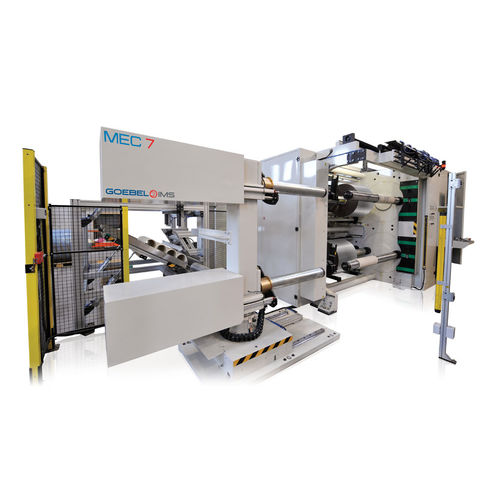 Bobineuse refendeuse pour film plastique - MEC 7 - GOEBEL IMS - automatique / pour l'industrie agroalimentaire