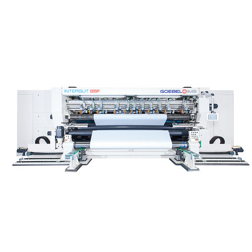 Bobineuse refendeuse modulaire - INTERSLIT BSF - GOEBEL IMS - compacte / pour film plastique