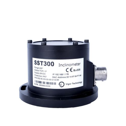 Inclinomètre 2 axes - SST300 - Shanghai Vigor Technology Development Co., Ltd. - RS-485 / RS-232 / CAN