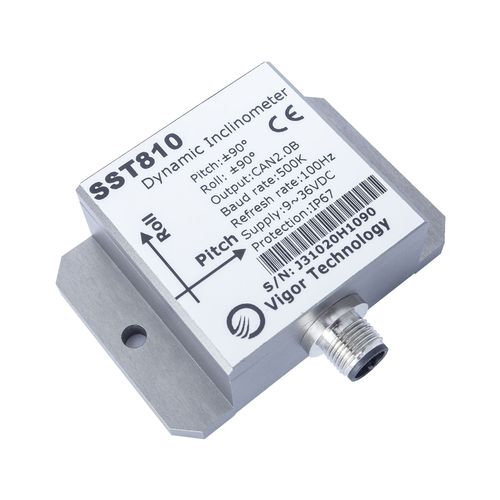 Inclinomètre 2 axes - SST810 - Shanghai Vigor Technology Development Co., Ltd. - RS-485 / RS-232 / CAN