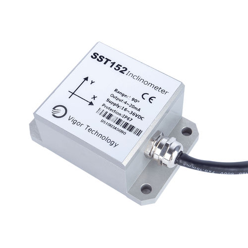 Inclinomètre CAN - SST100 - Shanghai Vigor Technology Development Co., Ltd. - multiaxe / MEMS / avec boîtier en aluminium