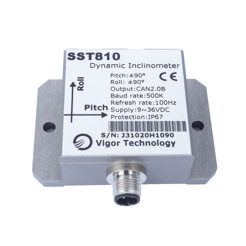 Inclinomètre triaxial - SST810 - Shanghai Vigor Technology Development Co., Ltd. - RS-232 / MEMS / inertiel