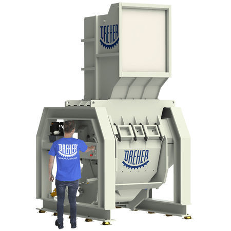 Granulateur à rotor - DX line - Heinrich Dreher - pour matières plastiques / compact / pour usage intensif
