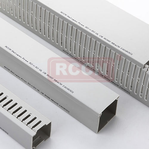 Goulotte sans halogène - VDRF-HF series  - Shanghai Richeng Electronics - de câblage / en ABS / rainurée