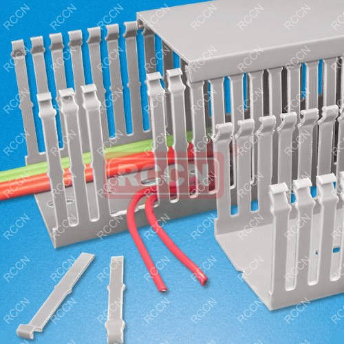 Goulotte de câblage - HVDRFZ series - Shanghai Richeng Electronics - en PVC / rainurée / rigide