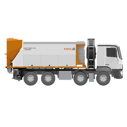 Pompe à béton mobile - Easyfloor A70 - CIFA S.p.A - pour chantier / à piston